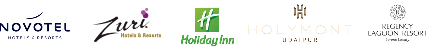 Novotel, Zuri, Holiday Inn, Holymont, Regency Lagoon
